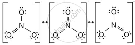 Nitrite Ion Resonance Structures