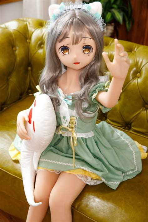 Akina Mini Anime Sex Doll With Pvc Head Nakedoll