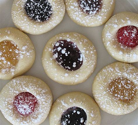 Thumbprint Cookies Amandas Cookin