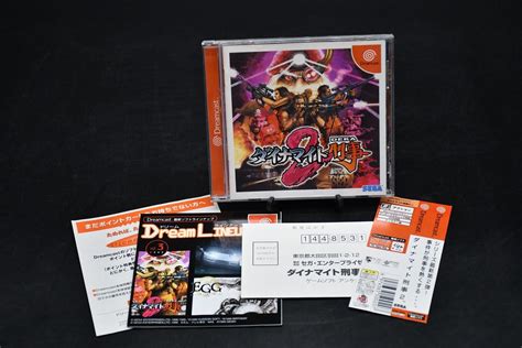 【やや傷や汚れあり】dy1 12【現状品】dc ダイナマイト刑事2 動作確認済 帯付き Dreamcast ドリームキャスト ゲーム ソフト