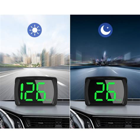 Hud Gps Head Up Display Speedometer Odometer Car Digital Speed Mph