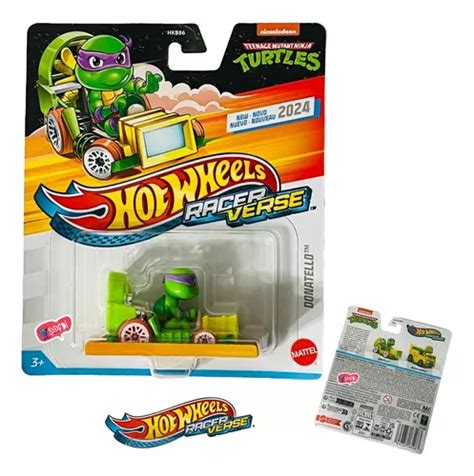 Hot Wheels Racer Verse Nickelodeon Tmnt Donatello Envío gratis