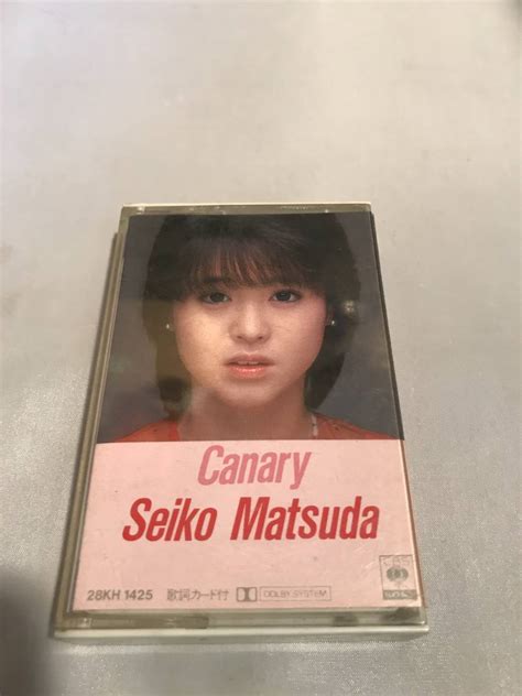 C3048 カセットテープ 松田聖子 Canary 瞳はダイアモンド歌詞カード付松田聖子｜売買されたオークション情報、yahooの商品