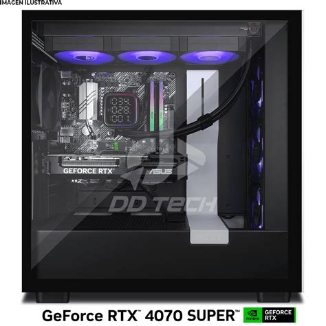 Computadora PRIDE GAMING PC RABBIT NVIDIA GeForce RTX 4070 SUPER