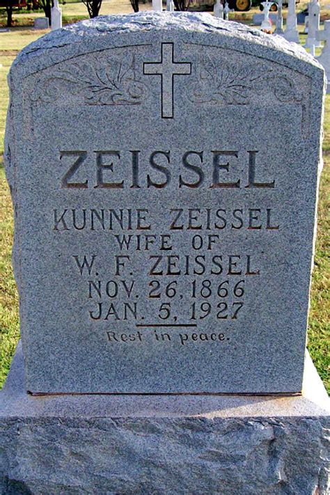 Kunigunde Kunnie Schatz Zeissel Find A Grave Memorial