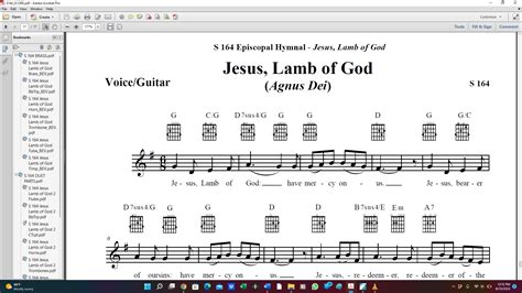 Jesus Lamb of God (S164) – CuthbertPraise