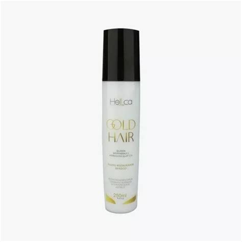 Fluído Capilar Bifásico Gold In Hair Hellca 250ml MercadoLivre