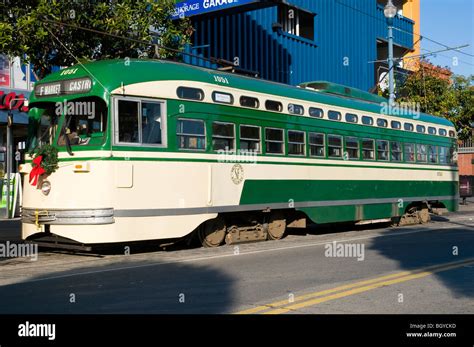 PCC streetcar, Fisherman's Wharf, San Francisco, California, USA Stock Photo - Alamy