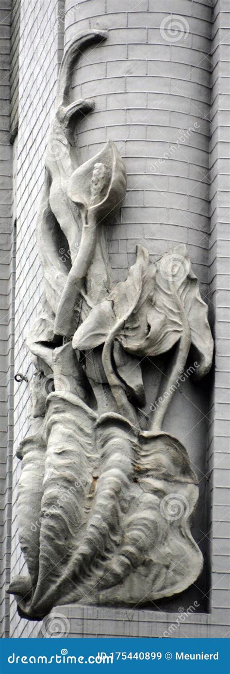 Kiev Building Art Nouveau is an International Style of Art, Editorial Stock Image - Image of ...