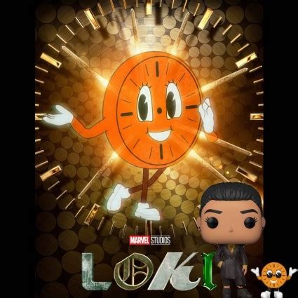 Toy Funko Pop Marvel Loki Ravonna Renslayer With Miss Minutes Vinyl