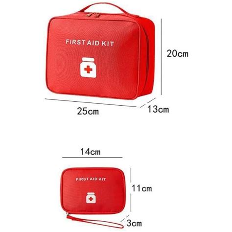 Trousse De Premier Secours Vide Trousse M Decine Sac D Urgence Sac