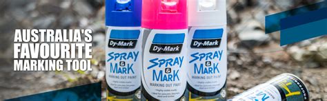 Dy Mark Spray And Mark Premium Marking Out Paint Inverted Spray 350g Blue