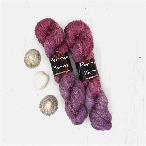 Egyptian Lace Blackcurrant Sorbet Perran Yarns