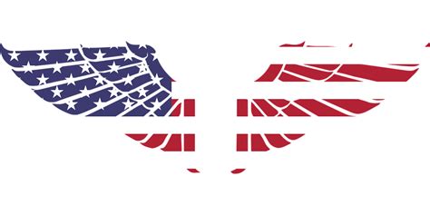 Download America, Wings, Flag. Royalty-Free Vector Graphic - Pixabay