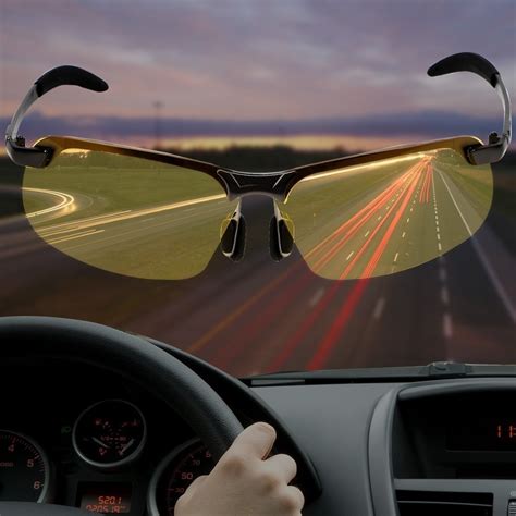 Oculos Dirigir A Noite - Óculos Vision Night Drive Para Dirigir À Noite Uso Noturno | Mercado Livre