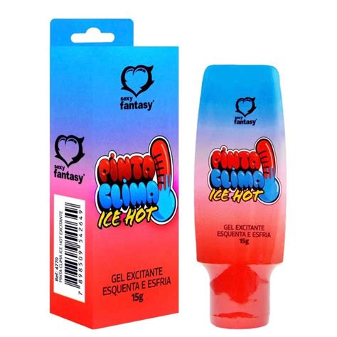 Gel Pinta Clima Esfria E Esquenta Ice Hot Excitante G Sexy Fantasy Shopee Brasil
