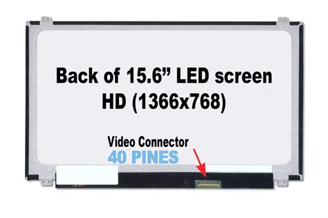 PANTALLA 15 6 LED SLIM 40 PINES