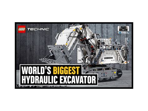 Lego Technic™ Liebherr R 9800 Excavator42100 Playset Introduction