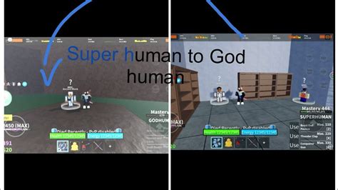 How To Get God Human In Roblox Blox Fruits Youtube