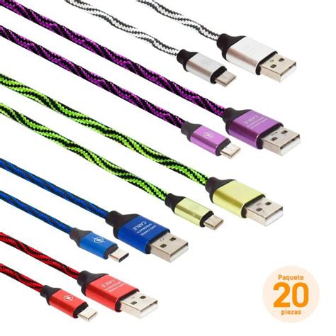 Paquete De Cables Usb A Tipo C M Buytiti Distribuidor Mayorista