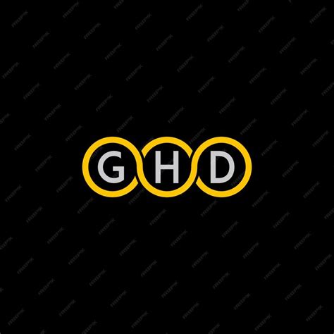 Premium Vector Ghd Letter Initial Logo Design Template Vector