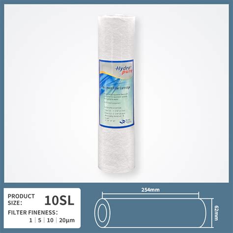 Hydropure Sediment Filter 10 SL 20 SL 1 Micron 5 Micron 10 Micron 20