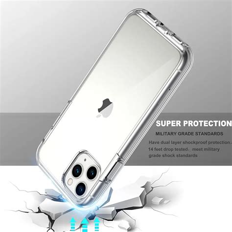 COOLQO Compatible For IPhone 11 Pro Case 5 8 Inch With 2 X Tempered