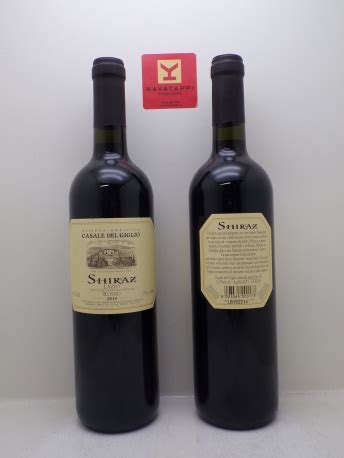 CASALE DEL GIGLIO SHIRAZ Lazio Rosso Igt Shiraz