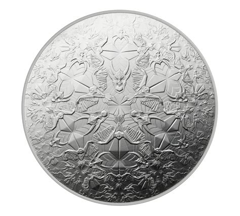 Algorithmus 2022 Adler Drache 2 Oz 9999 Silbermünze 5 Niue Proof