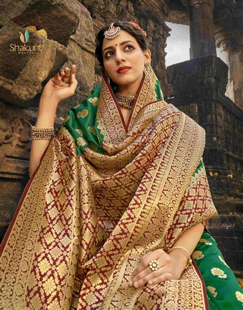 Shakunt Shivoham Banarasi Silk Saree Online Supplier