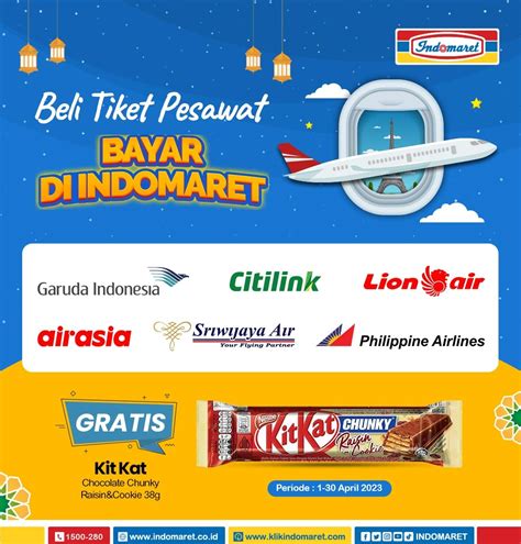 Indomaret On Twitter Beli Tiket Pesawat Lebih Mudah Di Indomaret