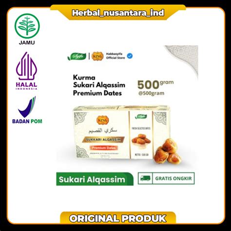 Jual Sukkari Dates Kurma Sukari Gr Dus Box Asli Original Shopee