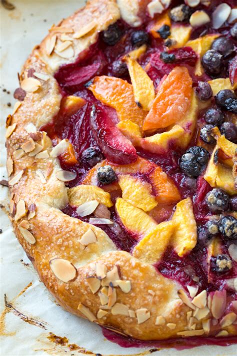 Summer Fruit Crostata with Crispy Crust | The Cozy Apron