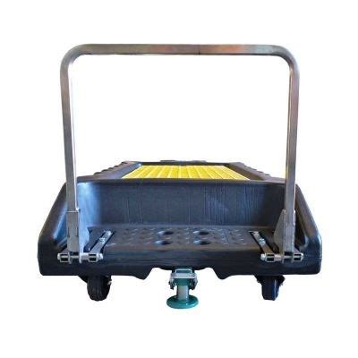 Maxsafe Oil Recovery Trolley 350L With Solid Fill Tyres And Foot