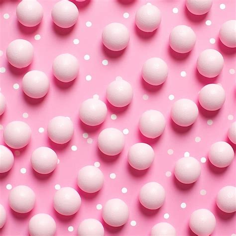 Pink Bubble Gum Background