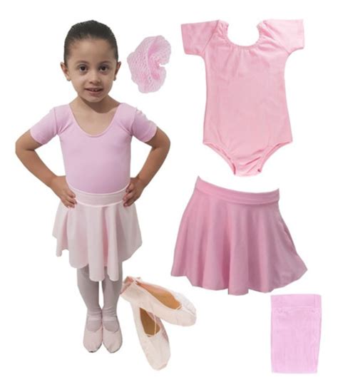 Kit De Ballet Infantil Completo Tam A Anos Elo