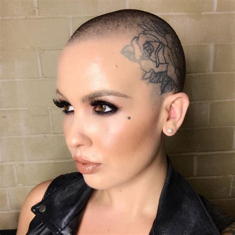 Pin On Bald Is Beautiful Buzzcut Shaved Heads