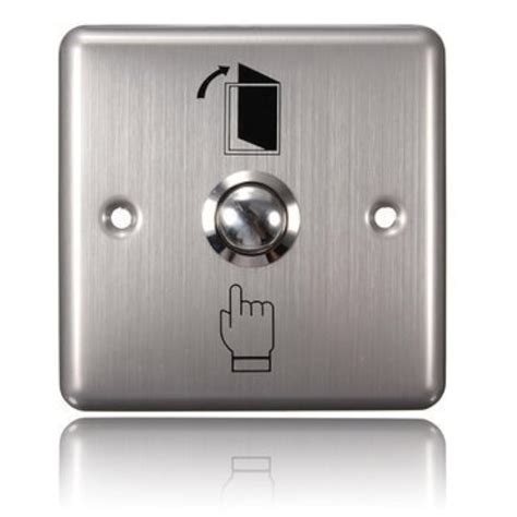 Navkar Systems Stainless Steel Switch Panel Door Exit Push Button