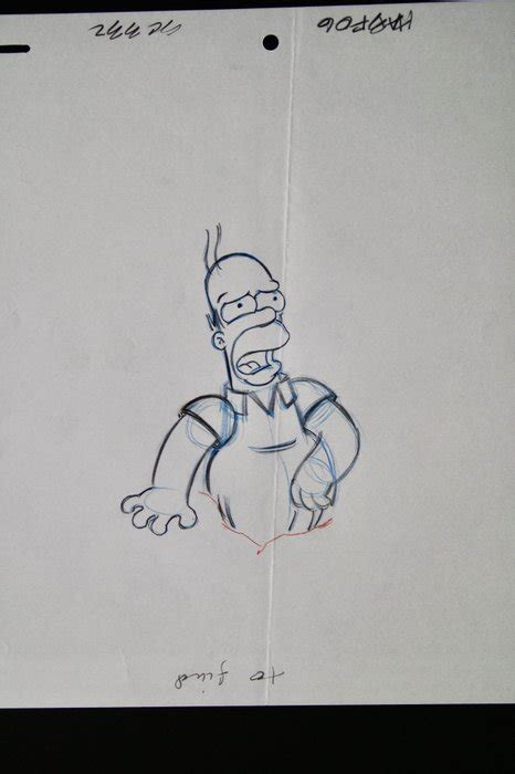 The Simpsons Original Drawing Matt Groening Catawiki