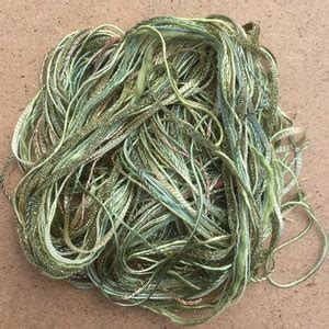 Pussy Willow One Off Special Limited Edition Hand Dyed Embroidery Thread Textured Threads