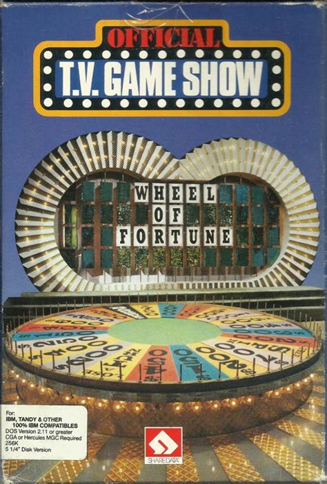 Wheel Of Fortune 1987 Box Cover Art MobyGames