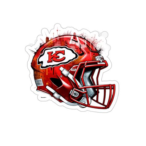 Custom Kansas City Chiefs Helmet Die-cut Stickers - Etsy