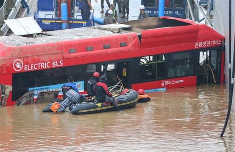 南韓暴雨累計41人亡！隧道滅頂共14死「最後罹難者尋獲」搜救終結 Yahoo奇摩汽車機車