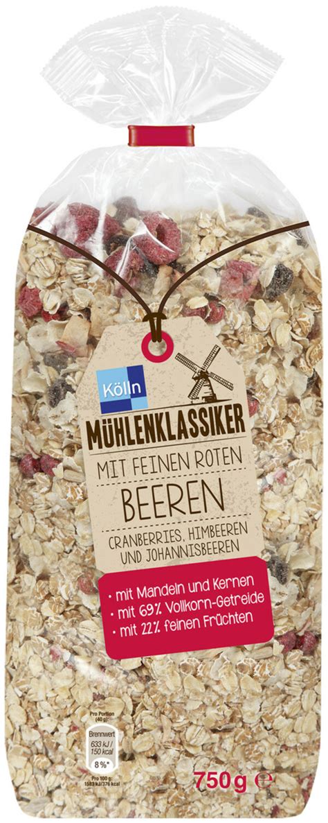 Kölln Mühlenklassiker mit feinen Roten Beeren 750G von Edeka24 für 6 49