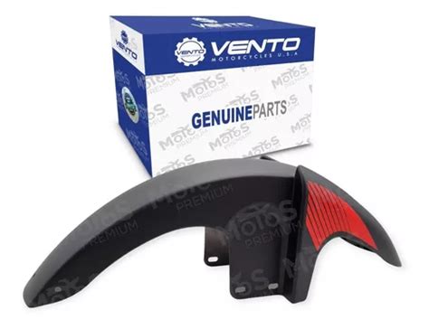 Salpicadera Delantera Negro rojo Vento Lithium 2 0 Original Envío gratis