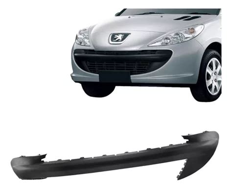 7452wl Moldura Parachoque Dianteiro Peugeot 207 Original Parcelamento