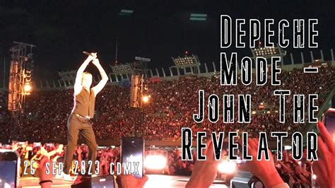 John The Revelator Live Depeche Mode Gira Memento Mori Sep