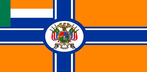 Flag of the Volkstaat (Proposed Afrikaaner state in South Africa) in ...