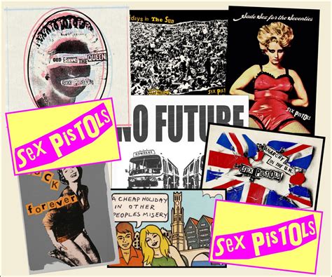Sex Pistols Large Glossy Vinyl Promo Stickers Punk Rock Memorabilia Etsy