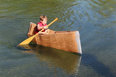 Cardboard Boat Race Brings Out Childrens Ingenuity Local News